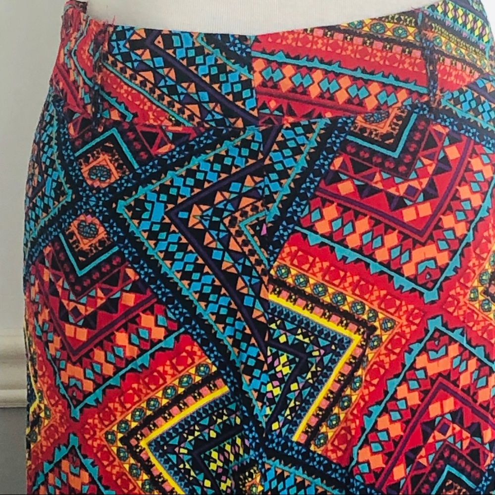 Colorful Boho Maxi Skirt